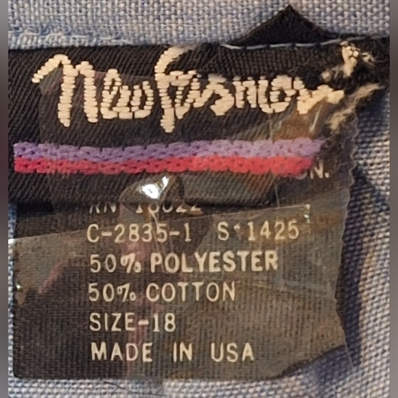 🐮Vintage NEW FASHION skirt. Size 18 - Picture 5 of 5